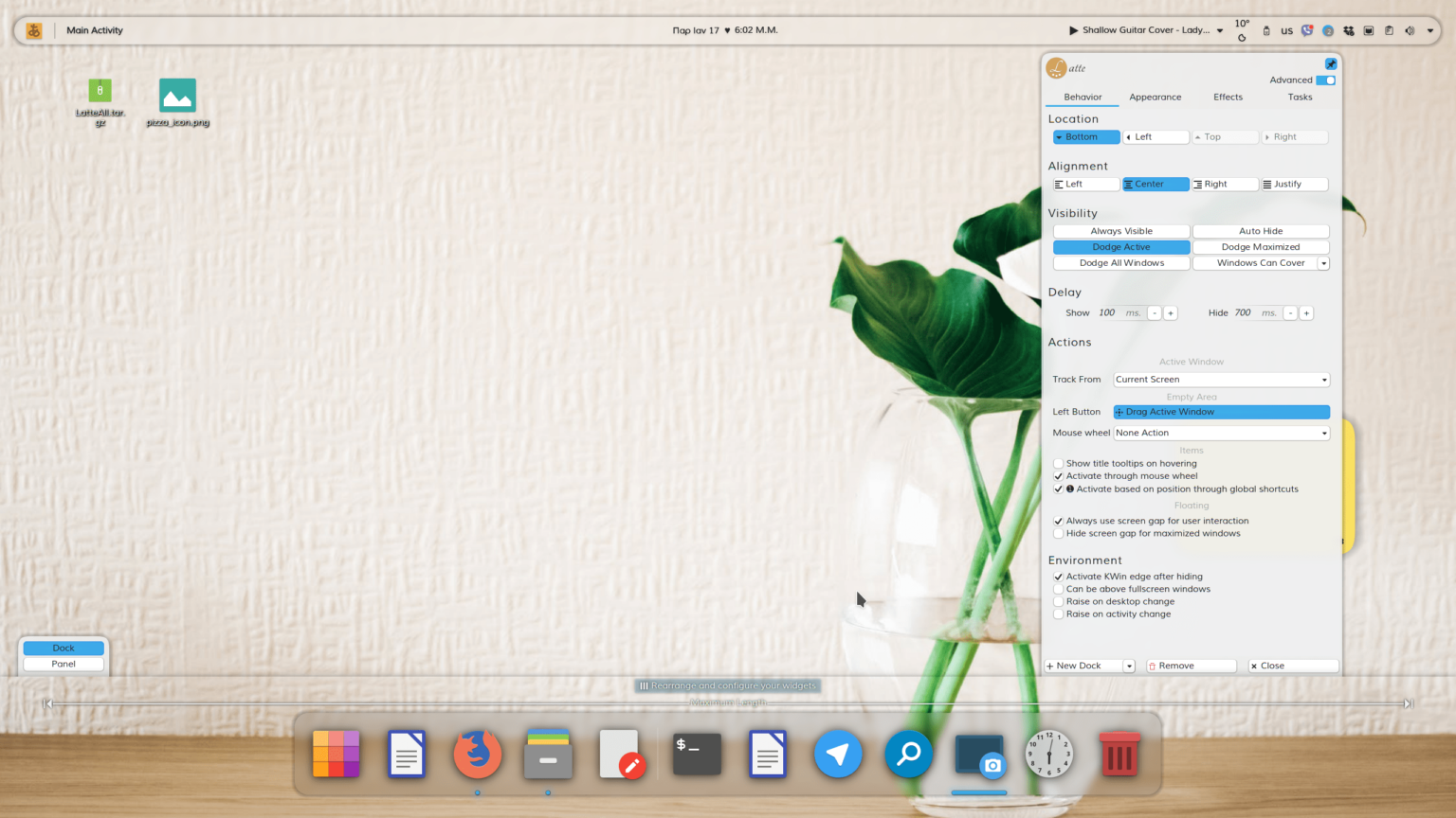 Para Gnome 40 el dock Floating Dock se integra perfectamente Ciencia