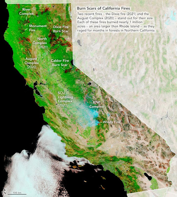 Incendios California, Septiembre 2021