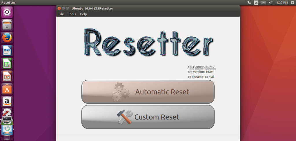 Resetter Ubuntu