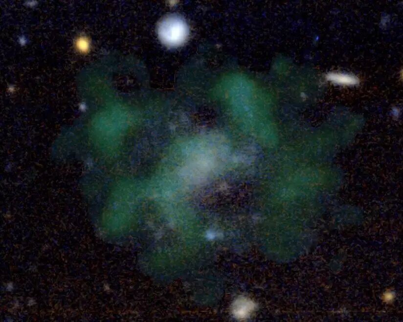Nueva evidencia de galaxias libres de materia oscura