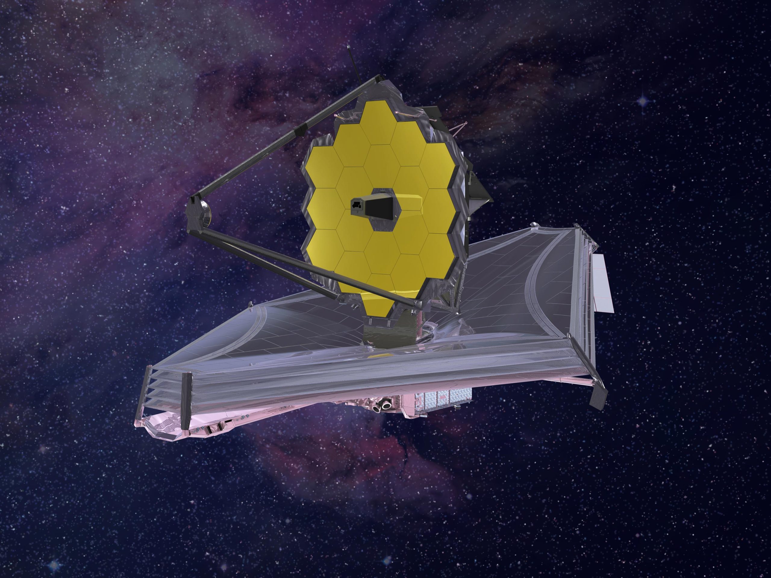 El telescopio espacial James Webb se enfriando