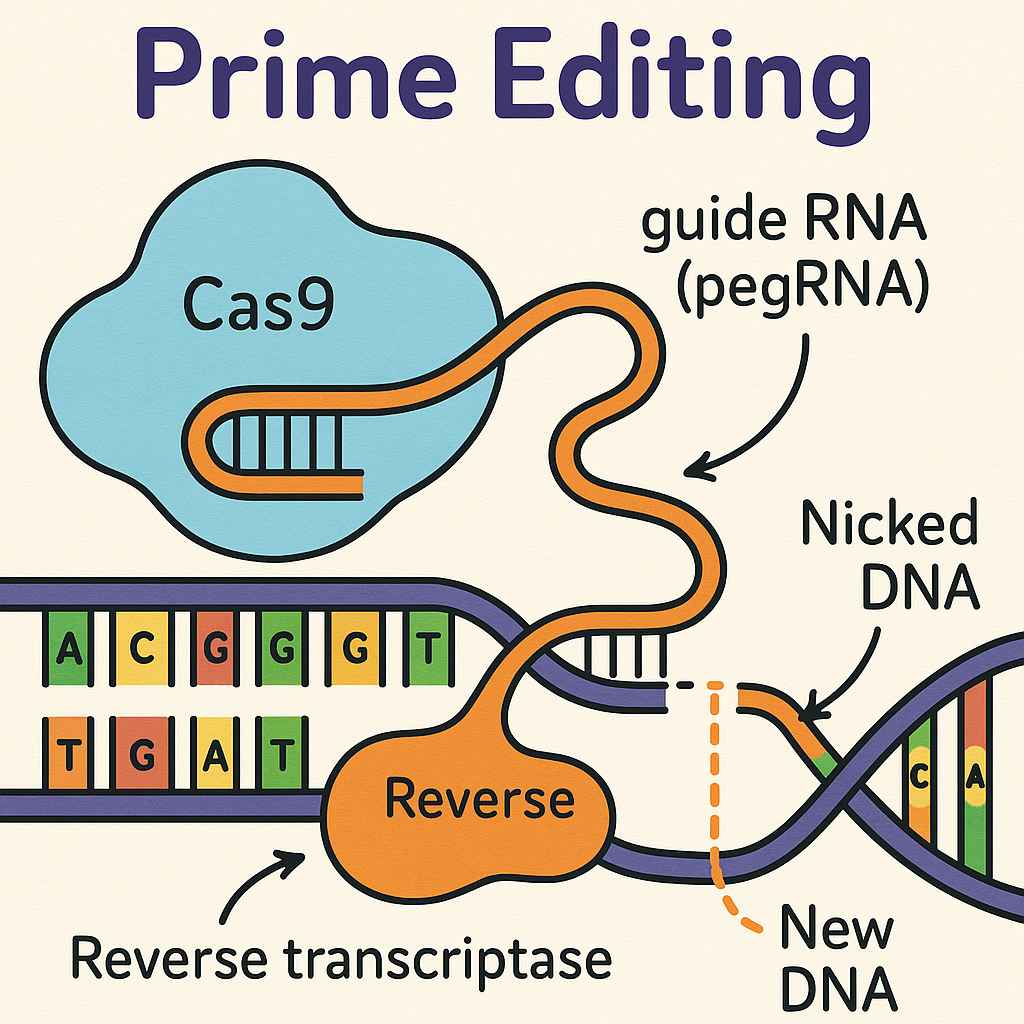 Prime Editing: la nueva generación de edición del genoma más precisa (avance MIT 2025)